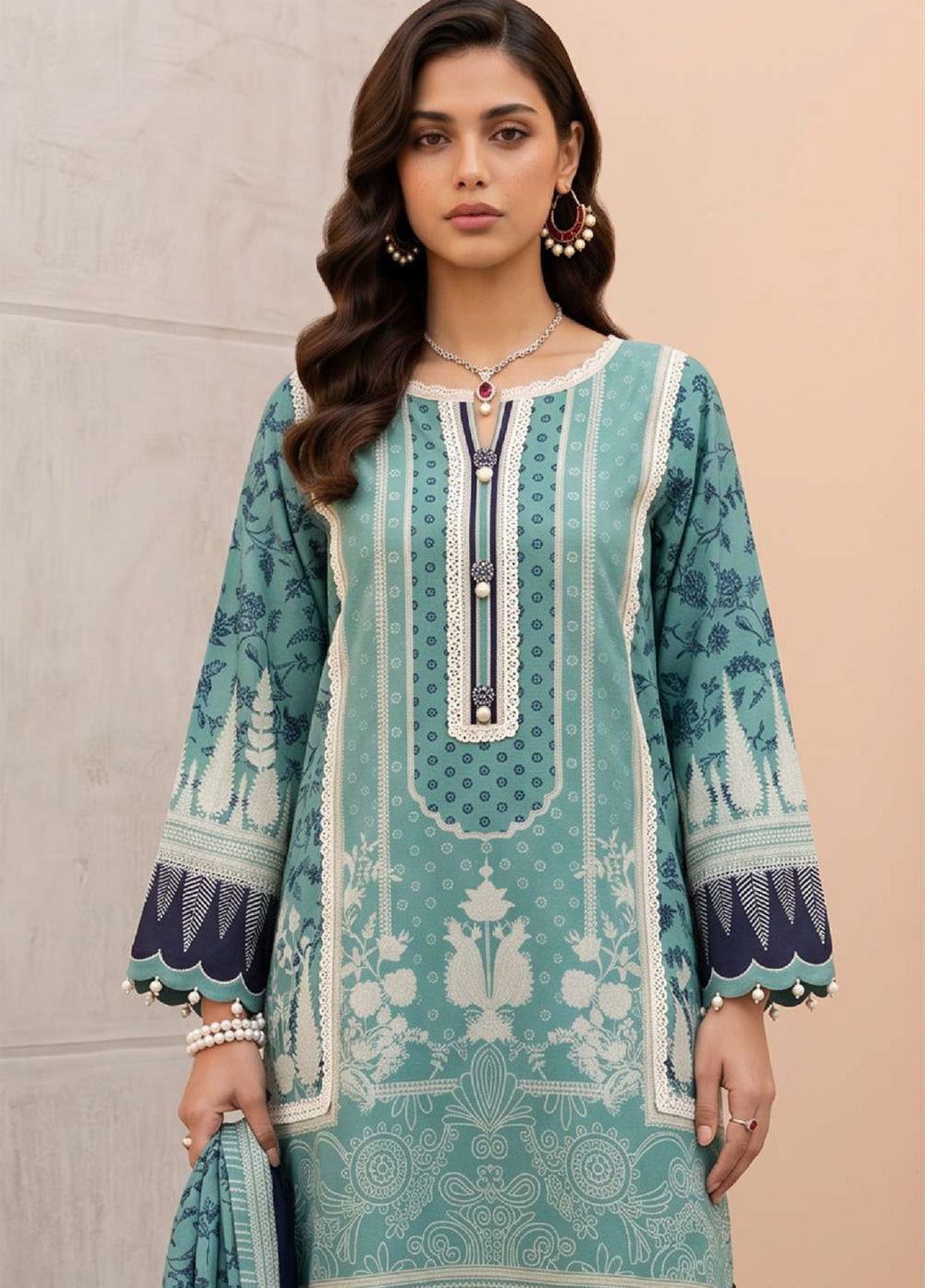 Zellbury Unstitched Printed Lawn 3 Piece Suit ZB26ULIV WUS26X31133 - Casual Collection