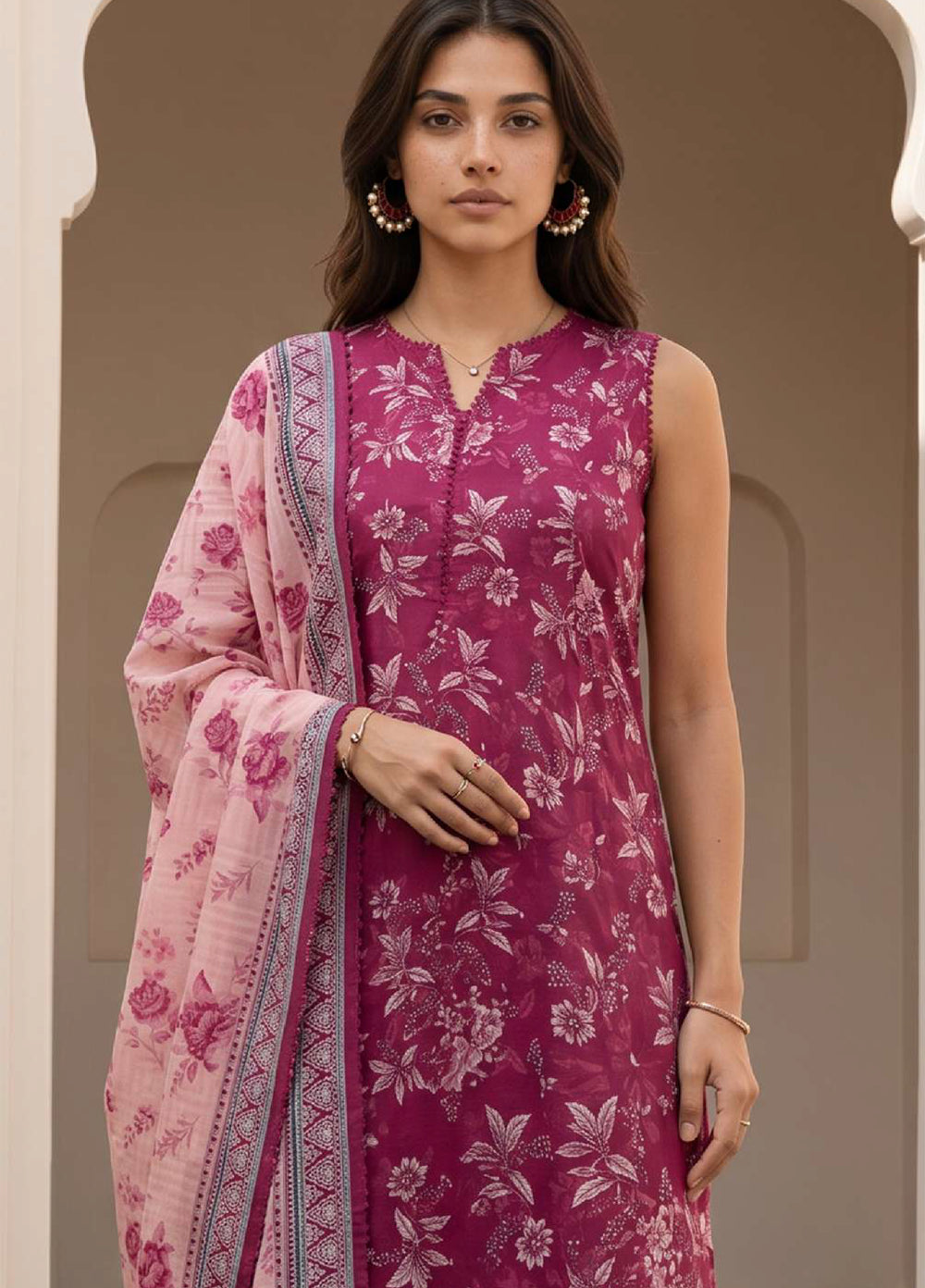 Zellbury Unstitched Printed Lawn 3 Piece Suit ZB26ULIV WUS26X38072 - Casual Collection