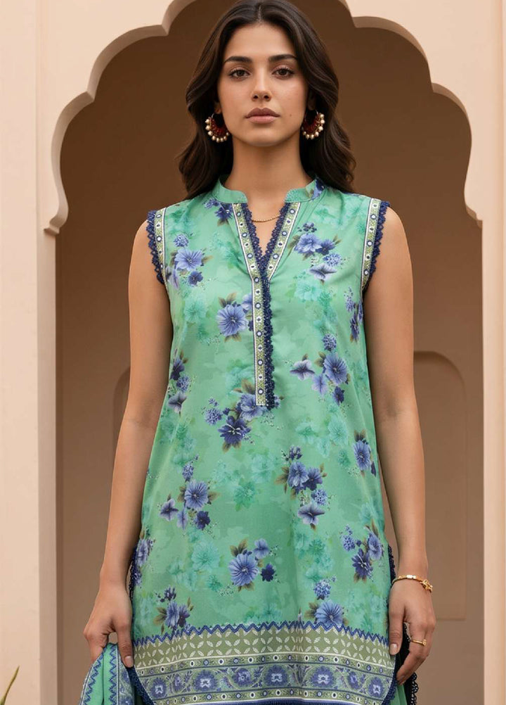 Zellbury Unstitched Printed Lawn 3 Piece Suit ZB26ULIV WUS26X38097 - Casual Collection