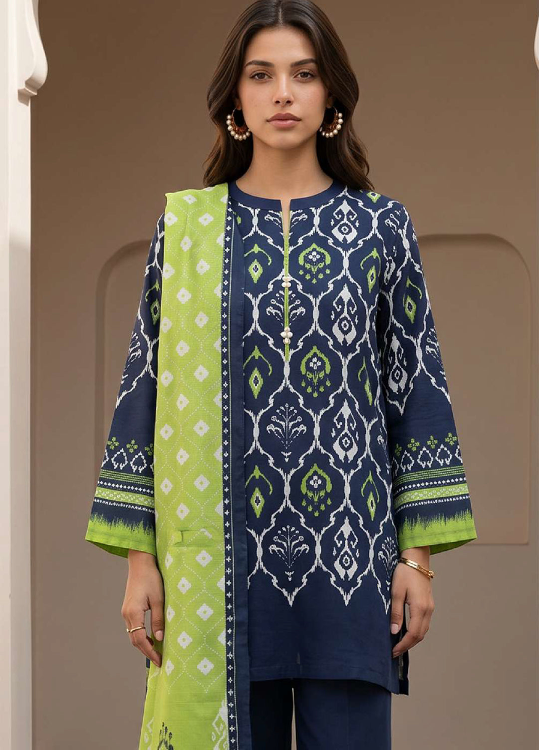 Zellbury Unstitched Printed Lawn 3 Piece Suit ZB26ULIV WUS26X38064 - Casual Collection