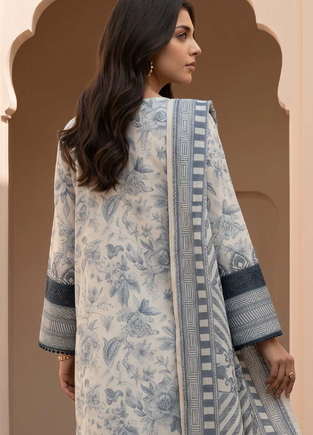 Zellbury Unstitched Printed Lawn 3 Piece Suit ZB26ULIV WUS26X31087 - Casual Collection