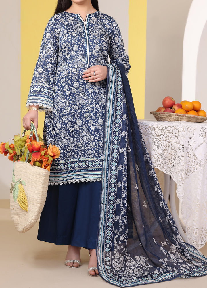 Daman Exclusive by VS Textiles Unstitched Printed Lawn 3 Piece Suit VS26UDE V2: 788 - Summer Collection