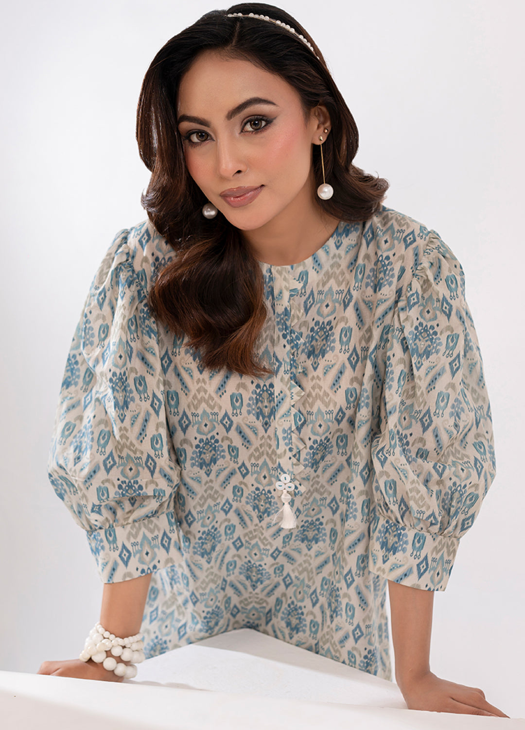 The Print Story by Shamooz RTW Printed Lawn 2 Piece Suit SHM26PL Vintage I-L-009 - Casual Collection