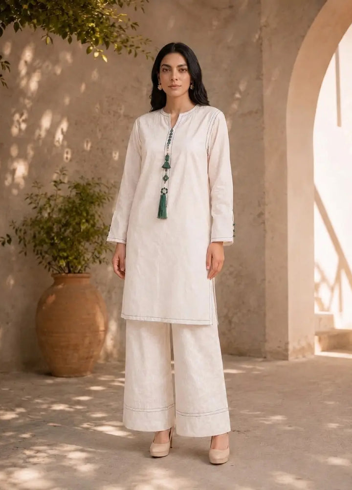 Menaal Women RTW Solid Jacquard 2 Piece Suit AURELLE - Casual Collection