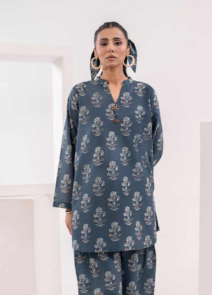 The Print Story by Shamooz RTW Printed Lawn 2 Piece Suit SHM26PL Hue I-L-005 - Casual Collection