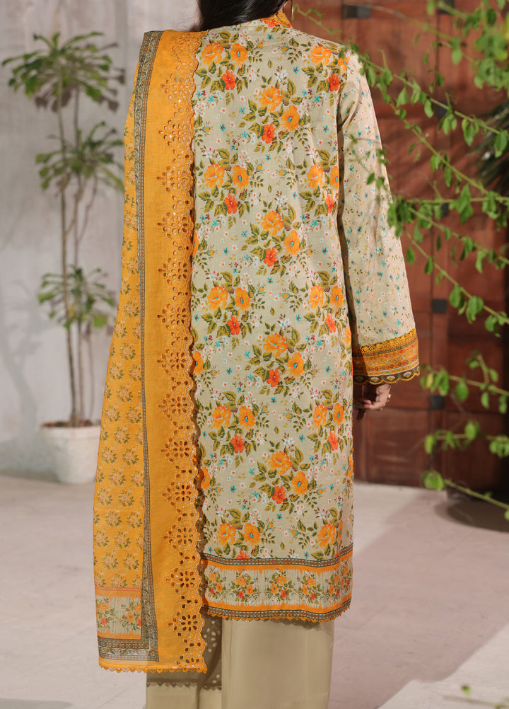 Naqsh Chikankari by VS Textiles Unstitched Embroidered Dupatta Lawn 3 Piece Suit VS26UNC V1: 692 - Summer