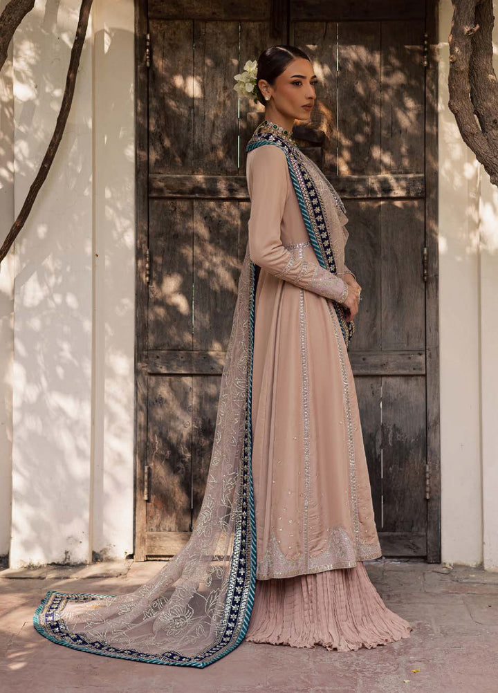 Maya by Nureh Unstitched Velvet Embroidered 3 Piece Suits NU25MV NW-117 - Festive Collection