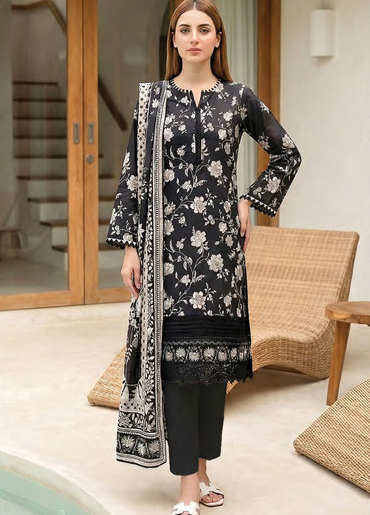 Summer Prints by Lakhany Unstitched Printed Lawn 3 Piece Suit LSM26USP LG-SG-0113 - Summer Collection