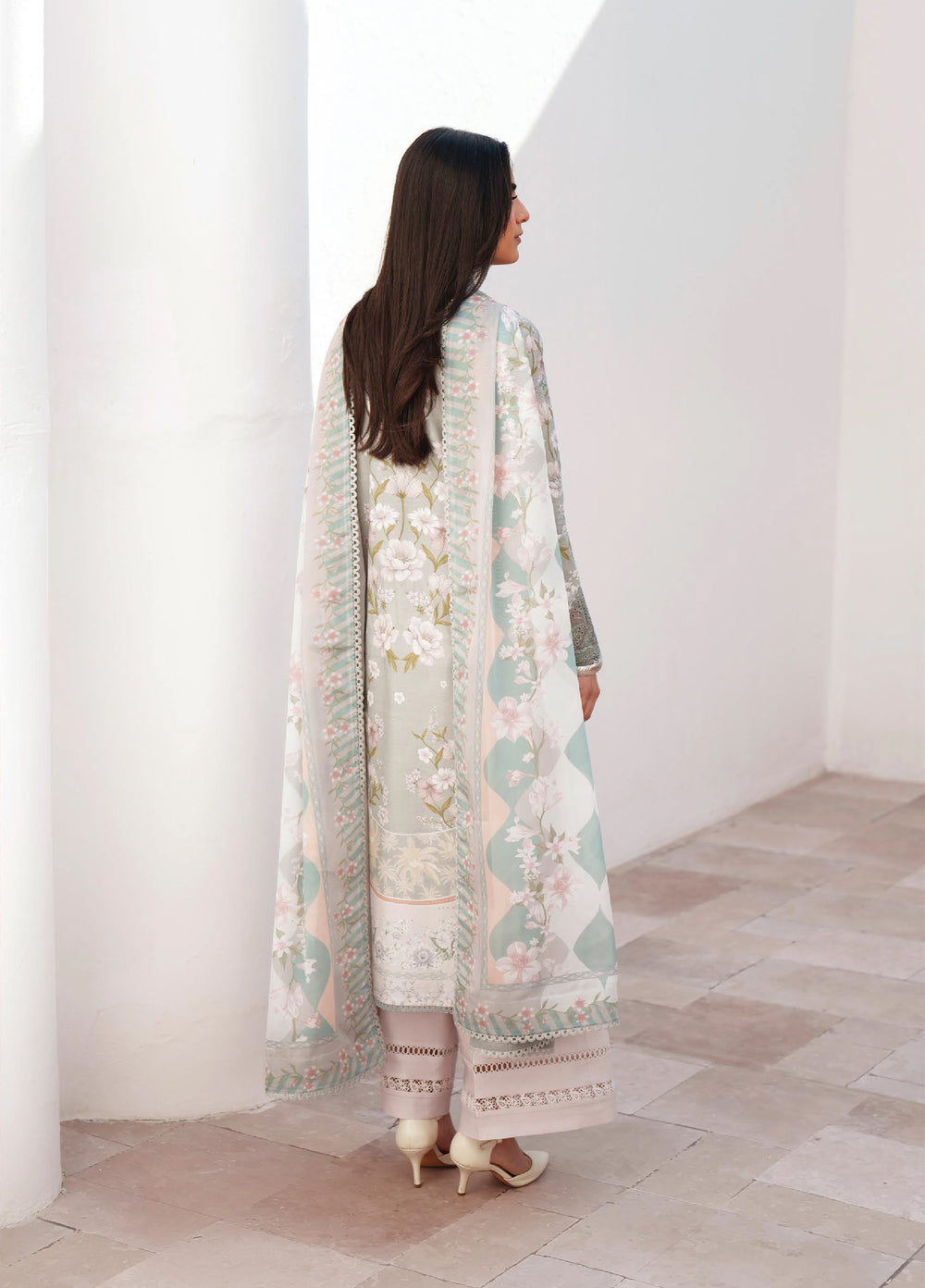 Sunspell by Afrozeh Unstitched Embroidered Lawn 3 Piece Suit AF26USL LUMIEREH ZWU-0118-3PO - Festive Collection