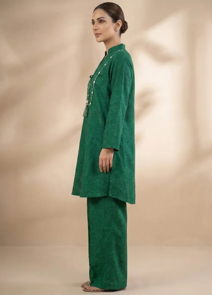 Menaal Women RTW Printed Jacquard 2 Piece Suit AVELOR - Casual Collection