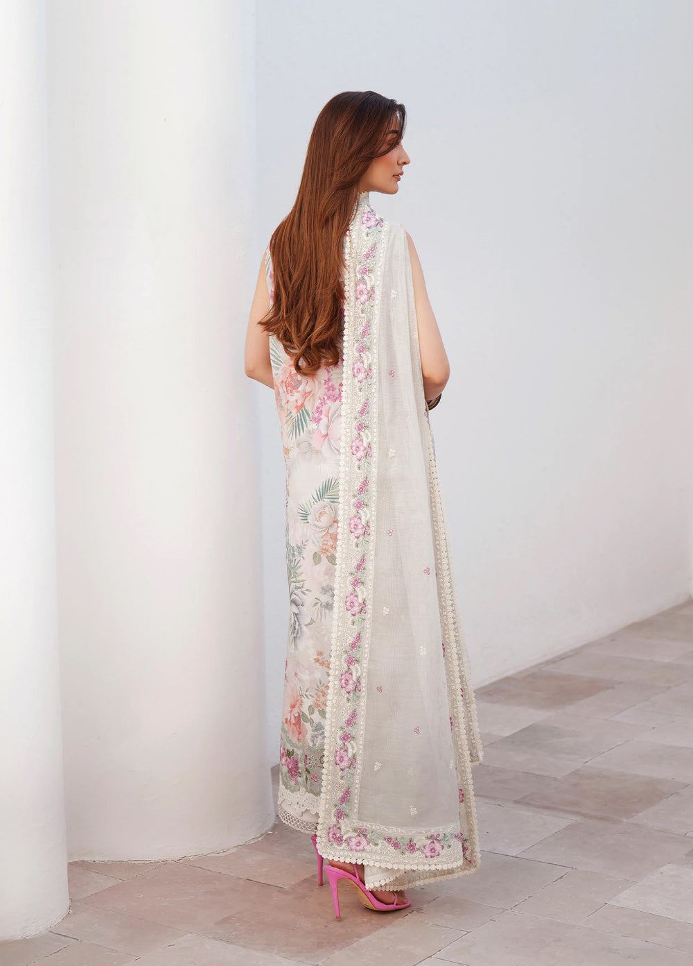 Sunspell by Afrozeh Unstitched Embroidered Lawn 3 Piece Suit AF26USL AUREMYST ZWU-0117-3PO - Festive Collection