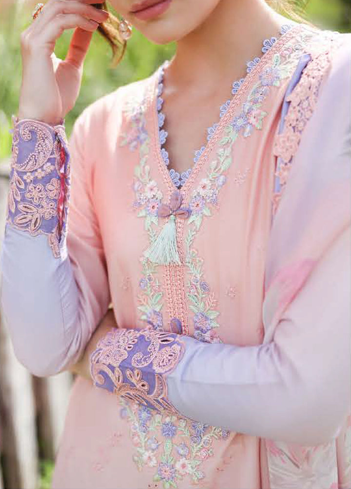 Solace by Mushq Unstitched Chikankari Lawn 3 Piece Suit MU26ULS Morning Veil MUNSS260201 - Festive Collection