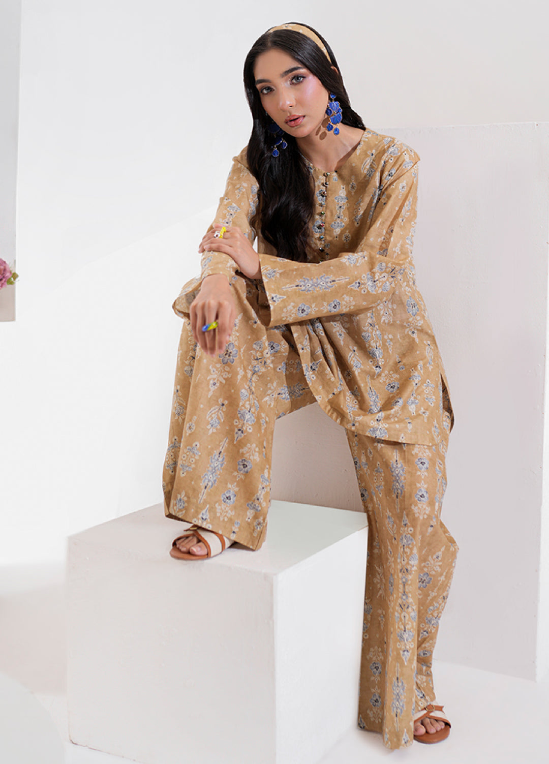 The Print Story by Shamooz RTW Printed Lawn 2 Piece Suit SHM26PL Jogi I-L-001 - Casual Collection