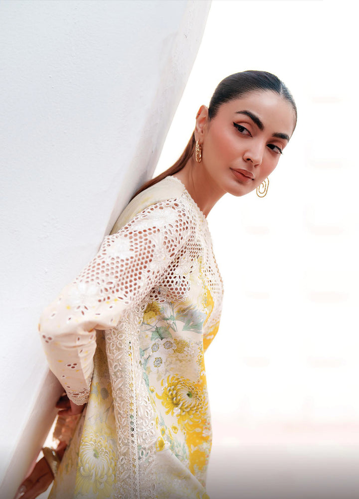 Sunspell by Afrozeh Unstitched Embroidered Lawn 3 Piece Suit AF26USL LIORAE ZWU-0112-3PO - Festive Collection