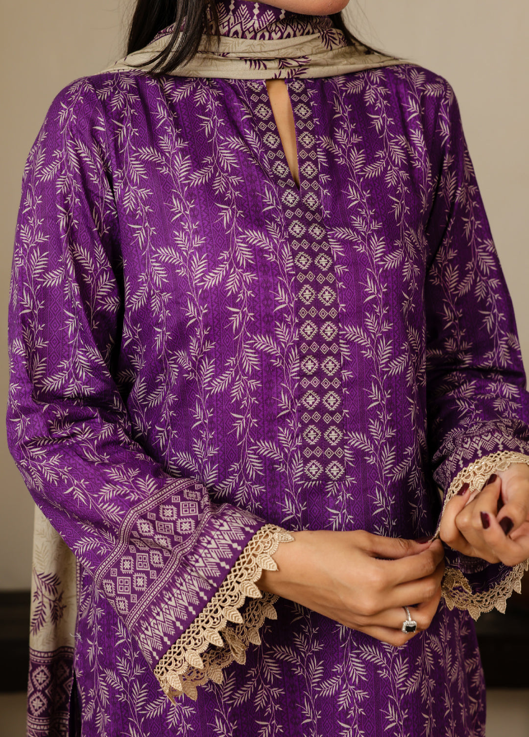 Daman Exclusive by VS Textiles Unstitched Printed Lawn 3 Piece Suit VS26UDE V2: 798 - Summer Collection