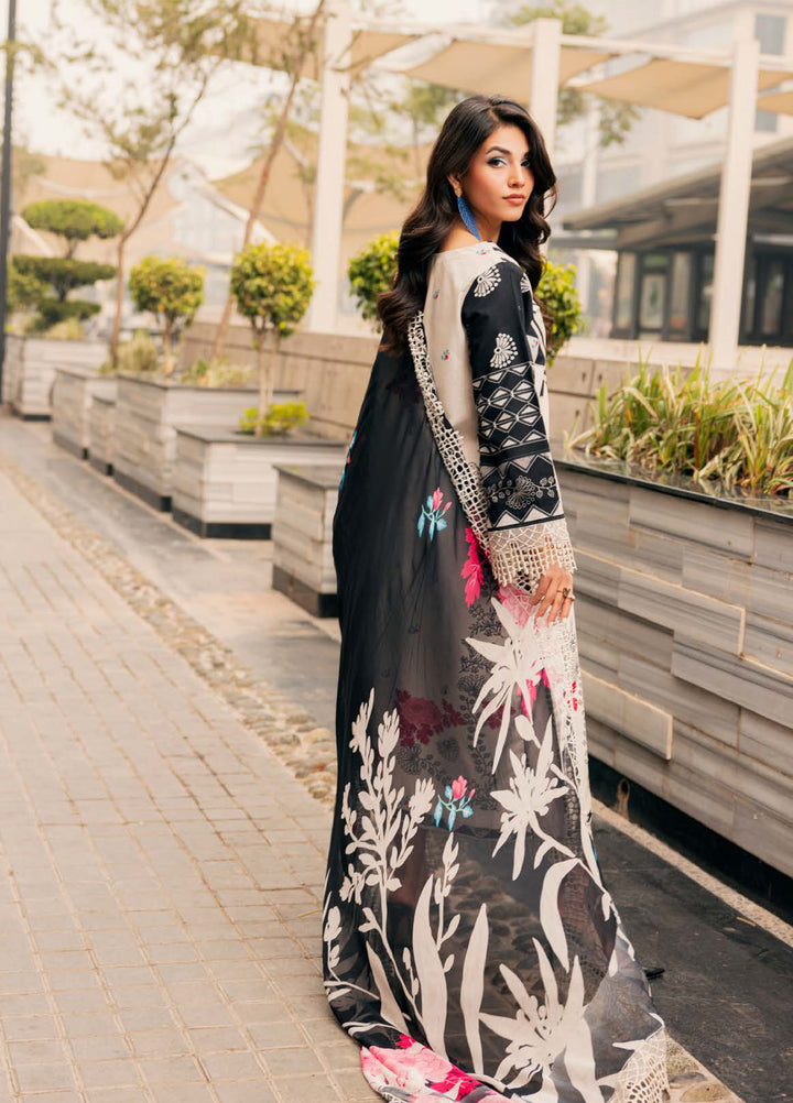 Infinity by Charizma Unstitched Embroidered Lawn 3 Piece Suit CHR26UIL IN6-04 - Casual Collection