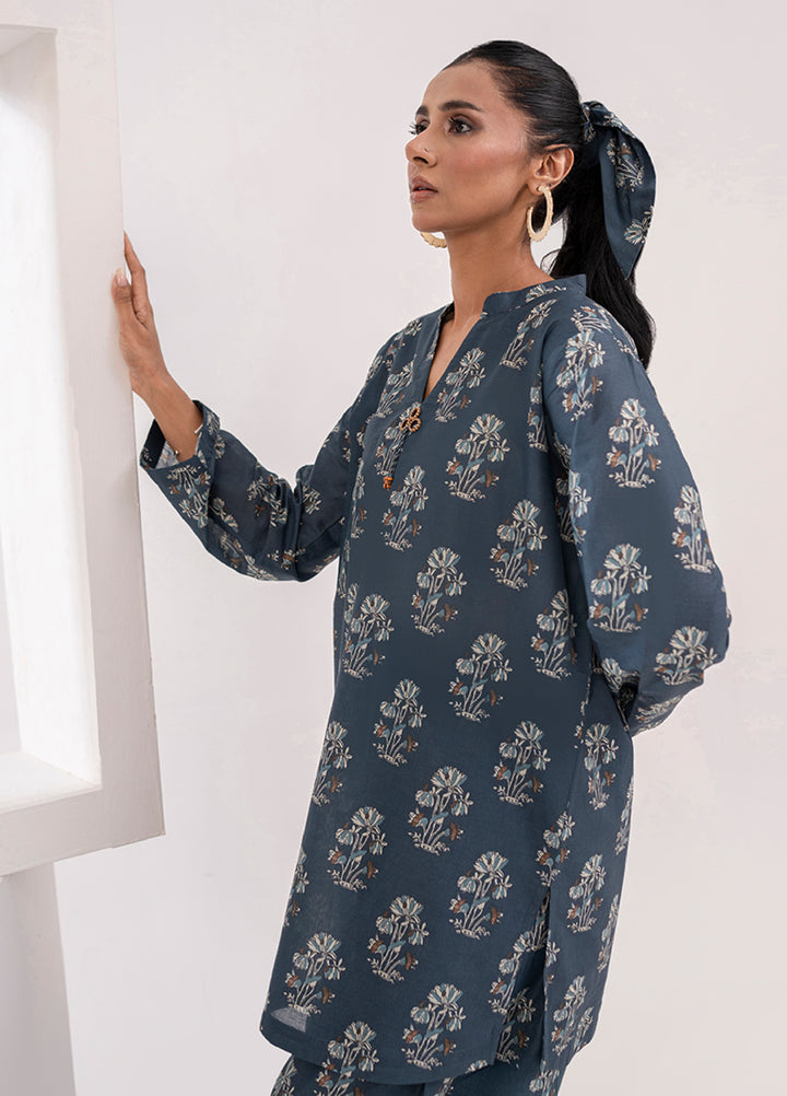 The Print Story by Shamooz RTW Printed Lawn 2 Piece Suit SHM26PL Hue I-L-005 - Casual Collection
