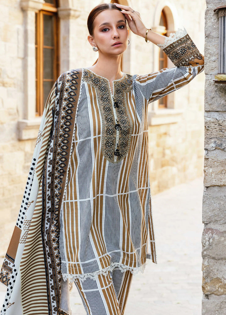 Meerak Pret Embroidered Khaddar 3 Piece Opus - Winter Collection