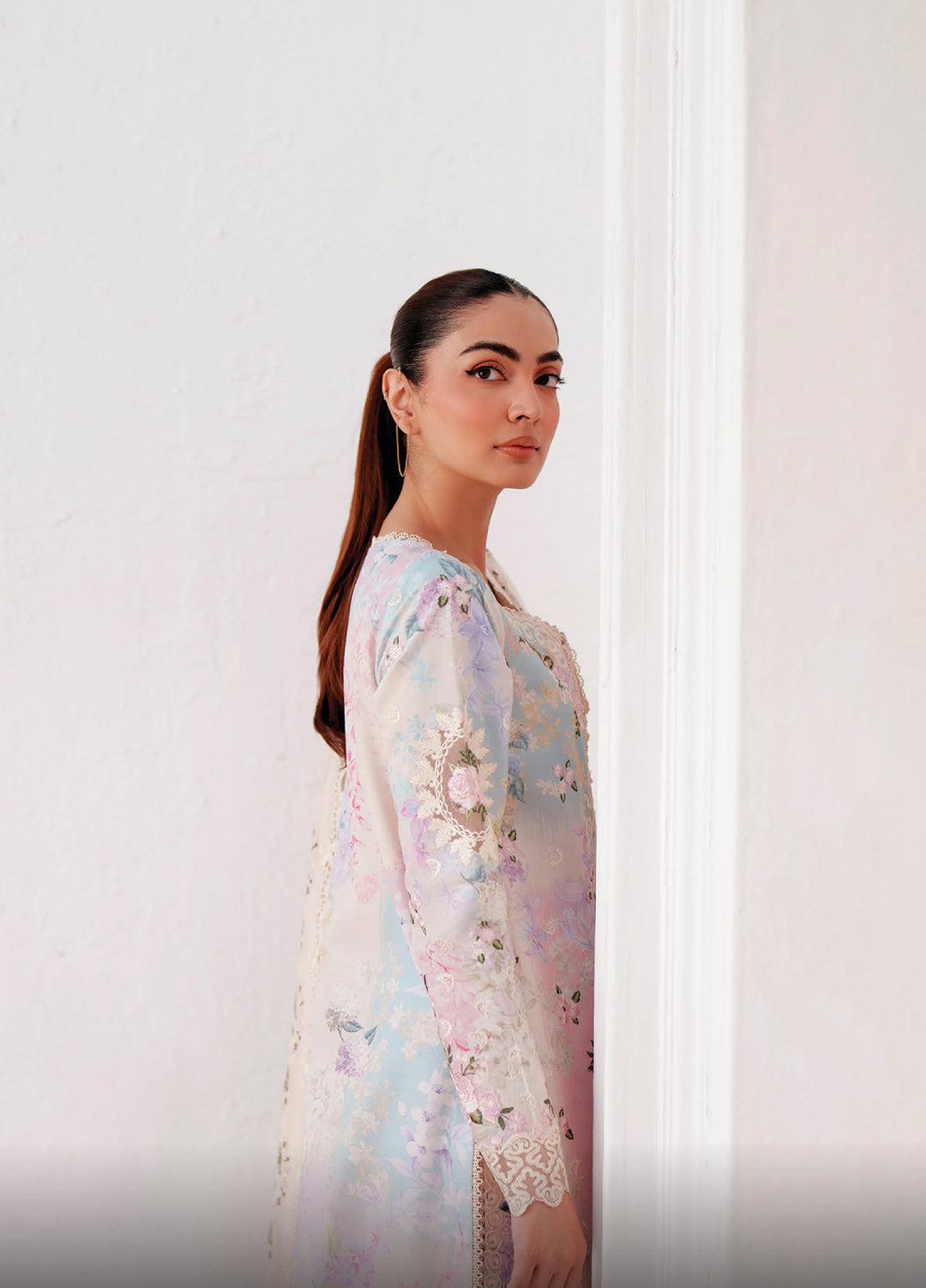 Sunspell by Afrozeh Unstitched Embroidered Lawn 3 Piece Suit AF26USL SOLITHÉ ZWU-0115-3PO - Festive Collection