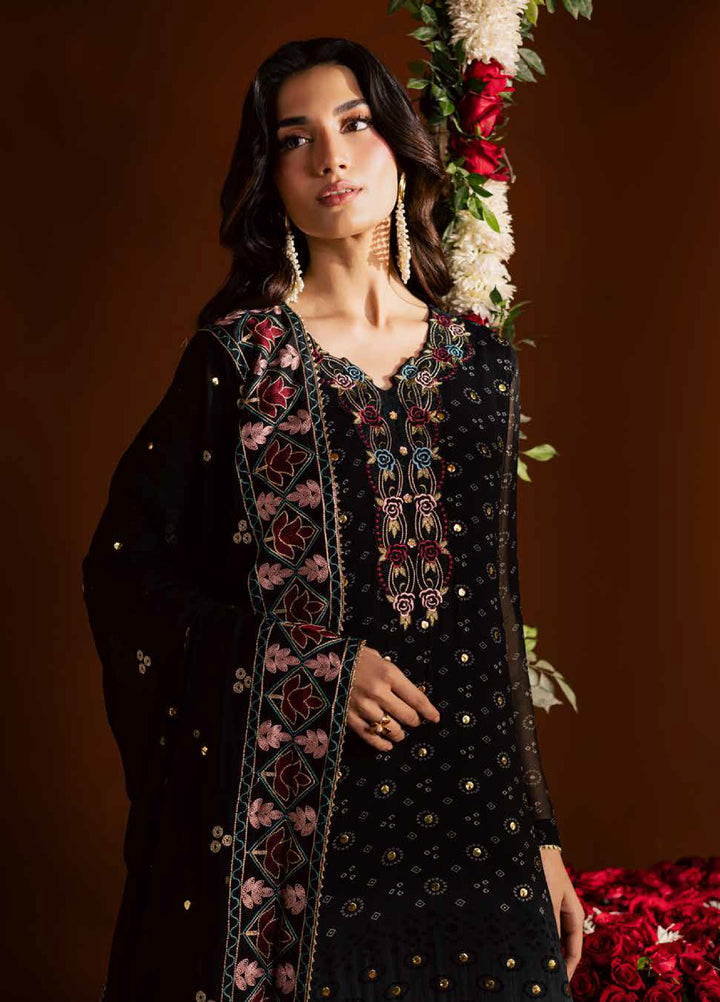 Mukeshkari by Nureh Unstitched Embroidered Chiffon 3 Piece Suit NU26UM MK- 24 - Festive Collection