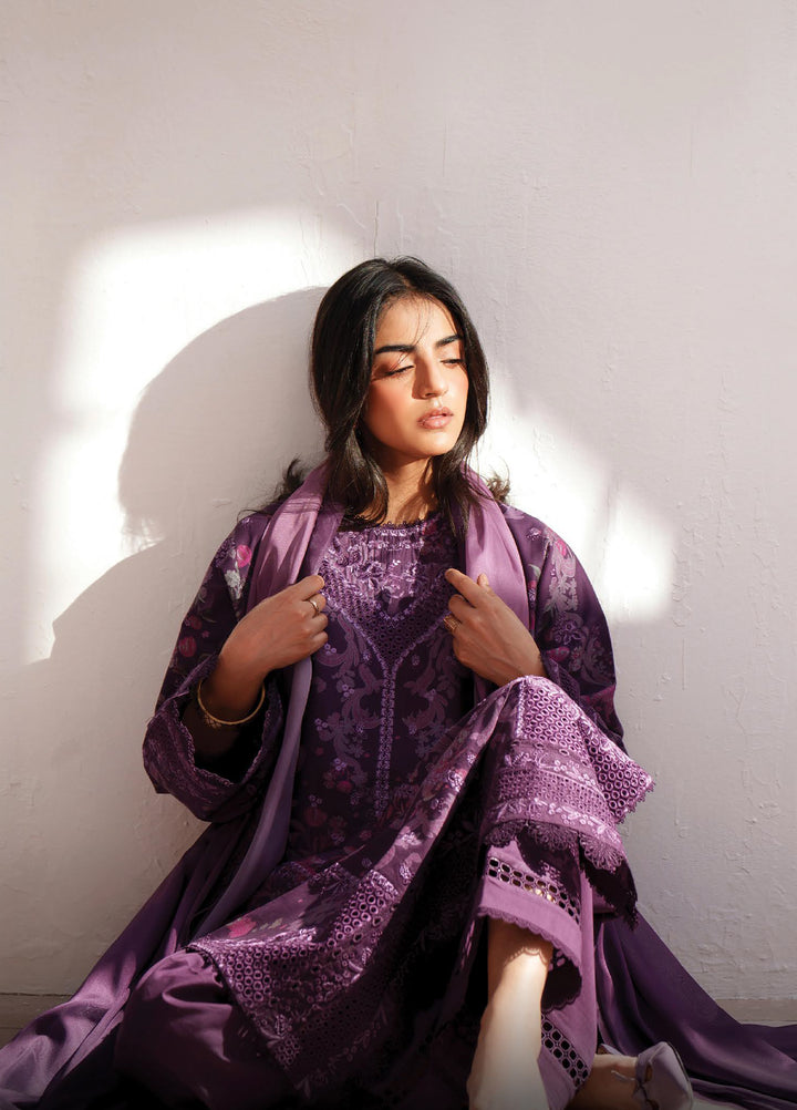 Sunspell by Afrozeh Unstitched Embroidered Lawn 3 Piece Suit AF26USL AVENOR ZWU-0111-3PO - Festive Collection