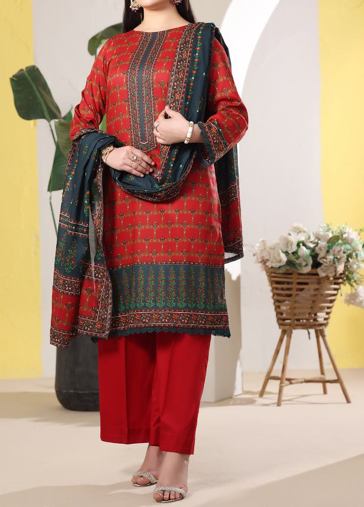 Daman Exclusive by VS Textiles Unstitched Printed Lawn 3 Piece Suit VS26UDE V2: 795 - Summer Collection