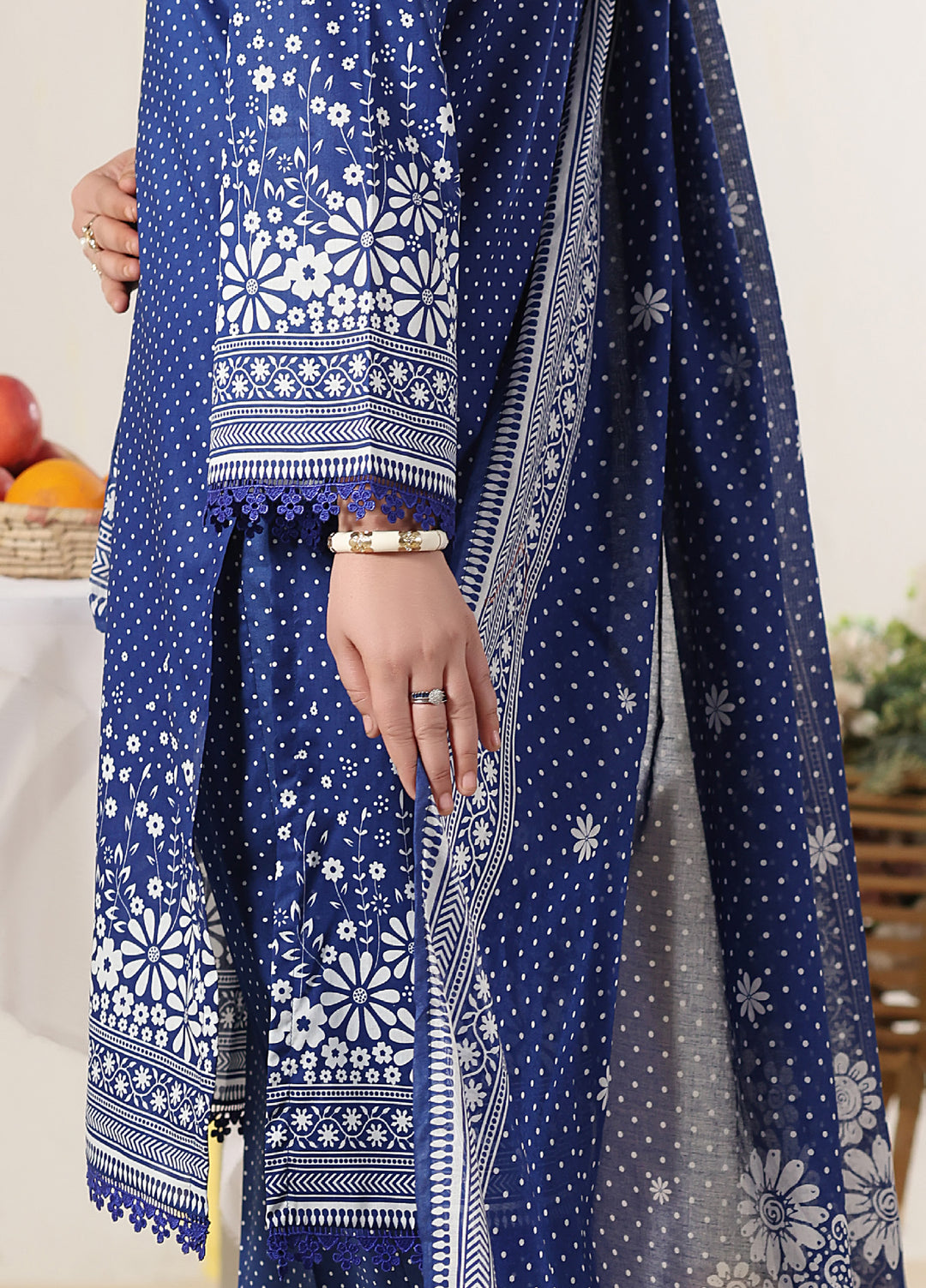 Daman Exclusive by VS Textiles Unstitched Printed Lawn 3 Piece Suit VS26UDE V2: 796 - Summer Collection