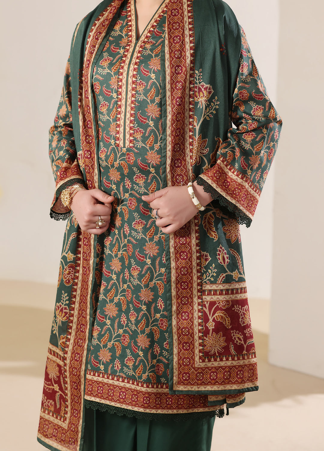 Daman Exclusive by VS Textiles Unstitched Printed Lawn 3 Piece Suit VS26UDE V2: 791 - Summer Collection