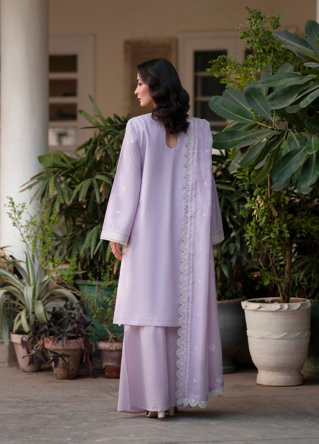 Ember by Mahnur Unstitched Lawn Embroidered 3 Piece Suit MN26UE EM-009 - Summer Collection