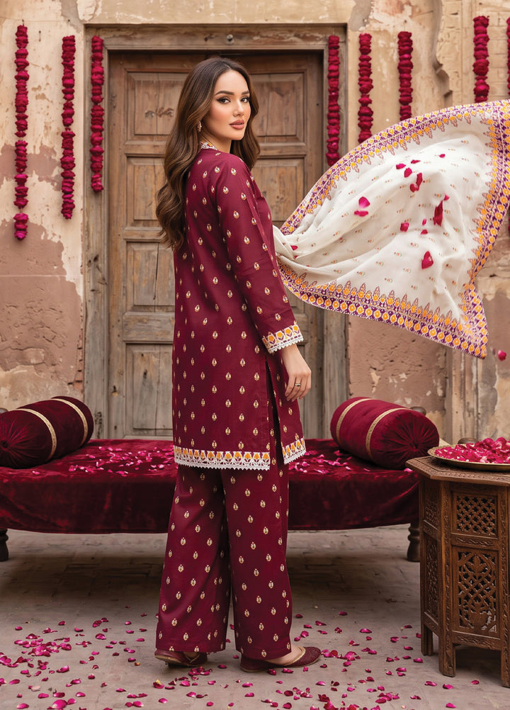 Regalia Textiles Women RTW Printed Lawn 3 Piece Suit RG26PPL D-01 - Casual Collection