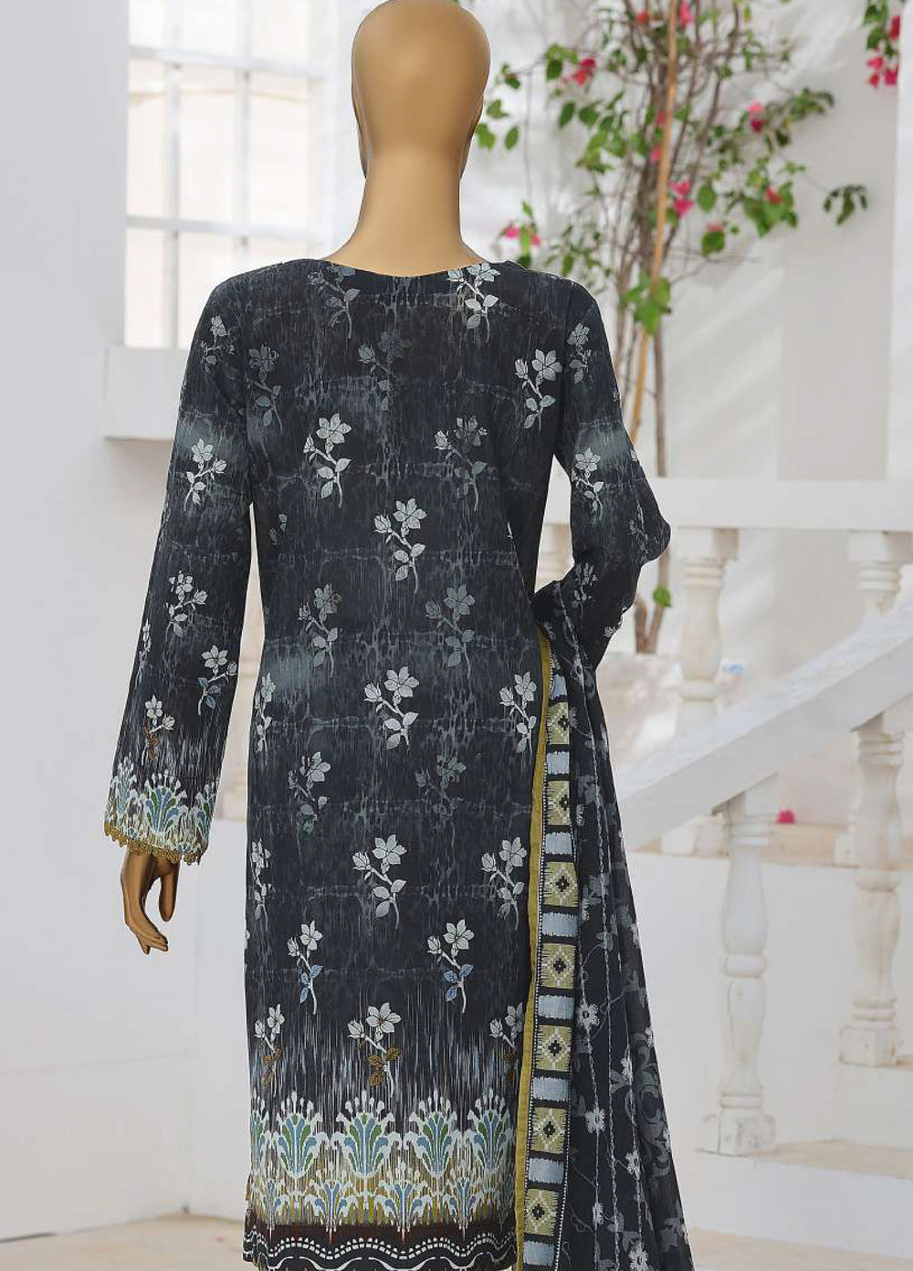 Zouk by HZ Textiles Unstitched Printed Lawn 3 Piece Suit HZ26UZL ZEC-1160 - Casual Collection
