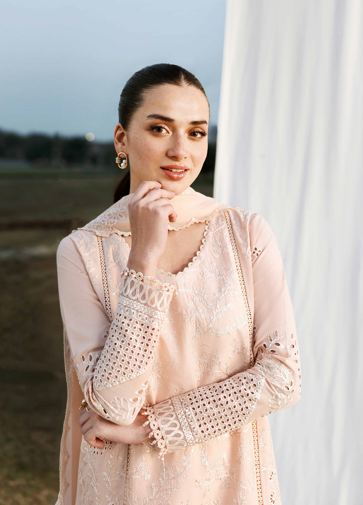 Azure Unstitched Embroidered Luxury Lawn 3 Piece Suit AZ26UAL 76 Petaline - Eid Collection