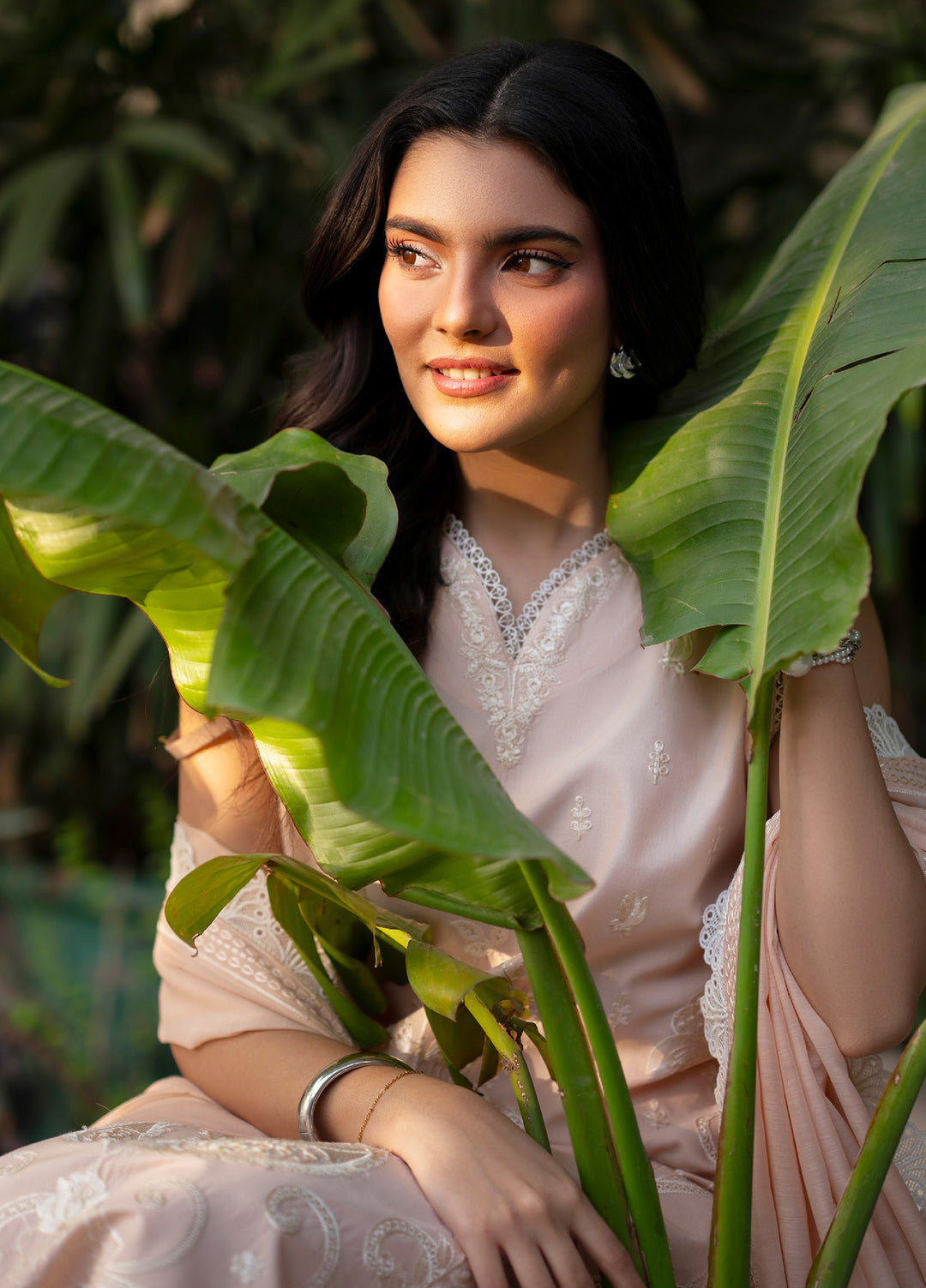 Ember by Mahnur Unstitched Lawn Embroidered 3 Piece Suit MN26UE EM-002 - Summer Collection