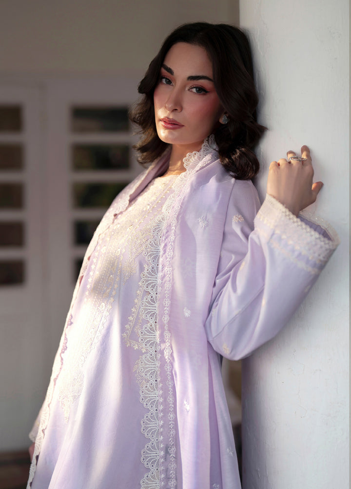 Ember by Mahnur Unstitched Lawn Embroidered 3 Piece Suit MN26UE EM-009 - Summer Collection