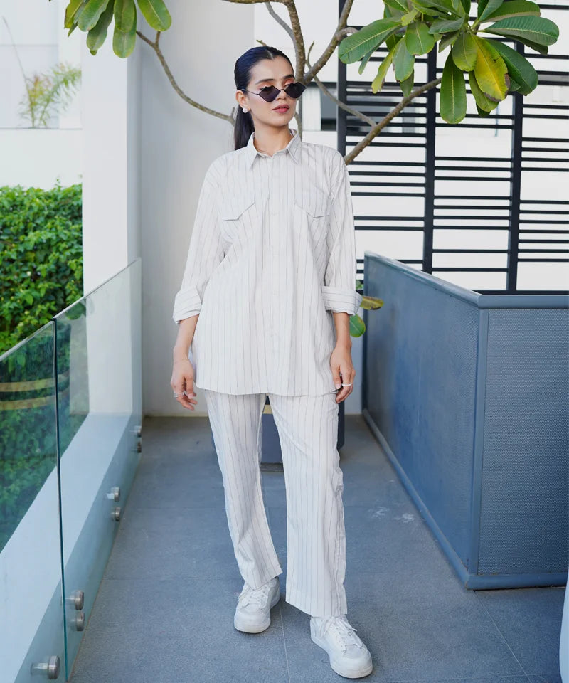 Dhaga Women Pret Printed 2 Piece Soft Crepe Basic Stripe DHLRC02 - Summer Collection