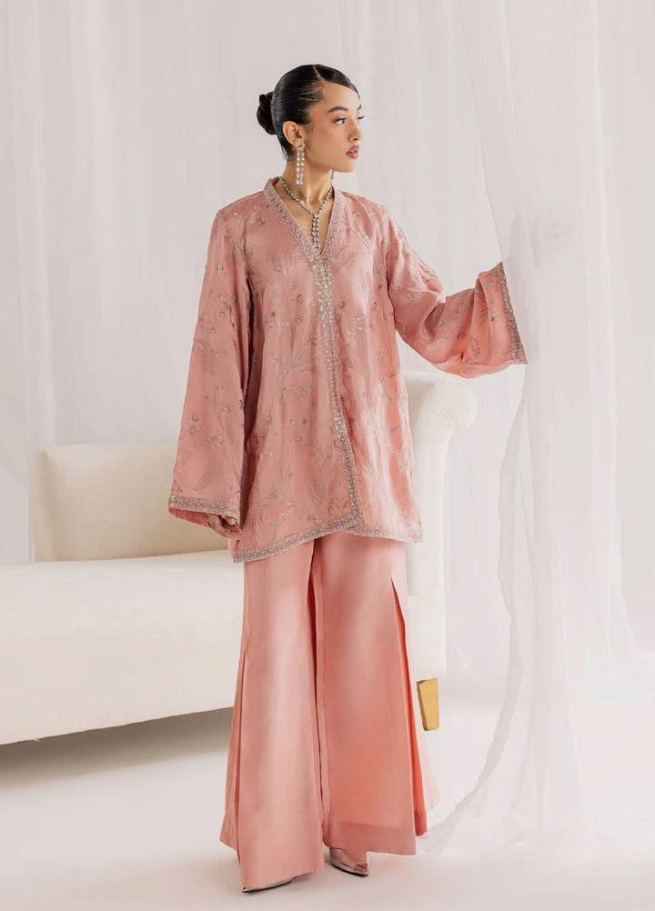 Nureh Women RTW Embroidered Korean Silk 2 Piece Suit NU26RF NP-798 - Festive Collection