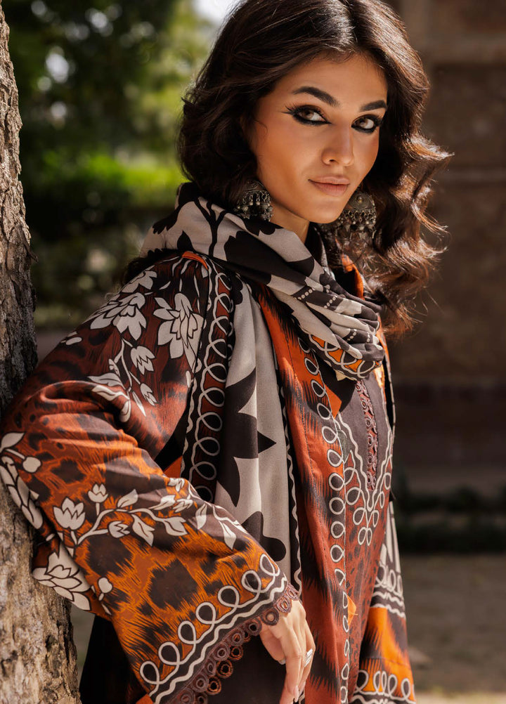 Combination by Charizma Unstitched Winter Collection Vol-02 Linen Printed 3 Piece Suits CZ25CW CCW6-15 - Winter Collection