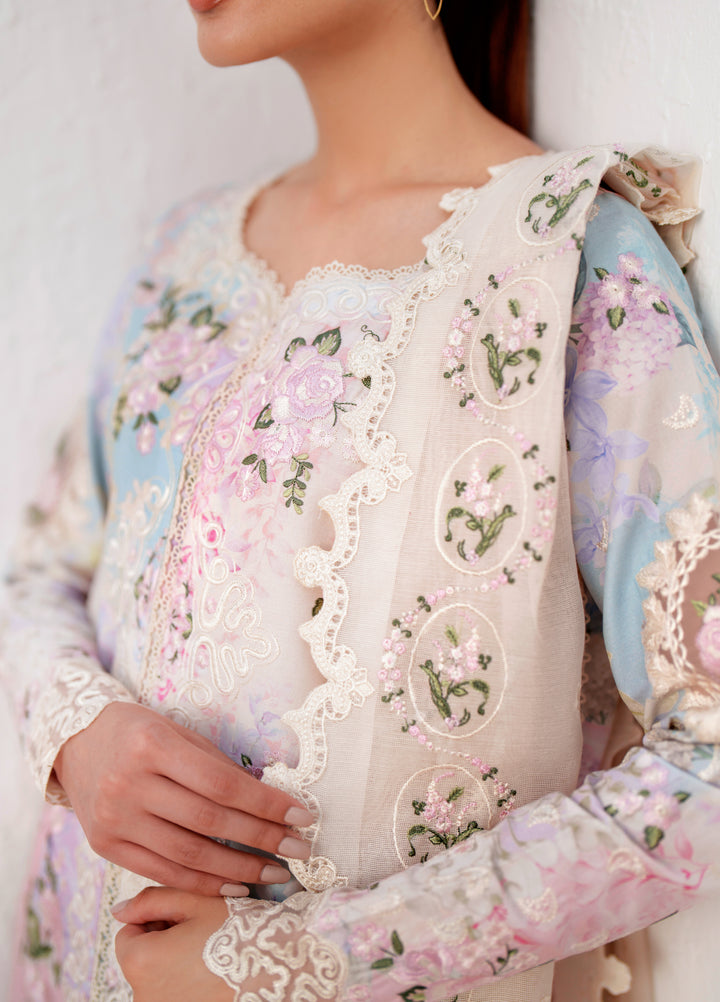 Sunspell by Afrozeh Unstitched Embroidered Lawn 3 Piece Suit AF26USL SOLITHÉ ZWU-0115-3PO - Festive Collection