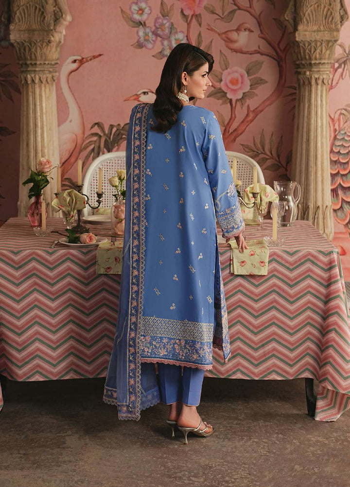 Gulaal Unstitched Embroidered Luxury Lawn 3 Piece Suit GL26USL ISMER LL-17 - Festive Collection