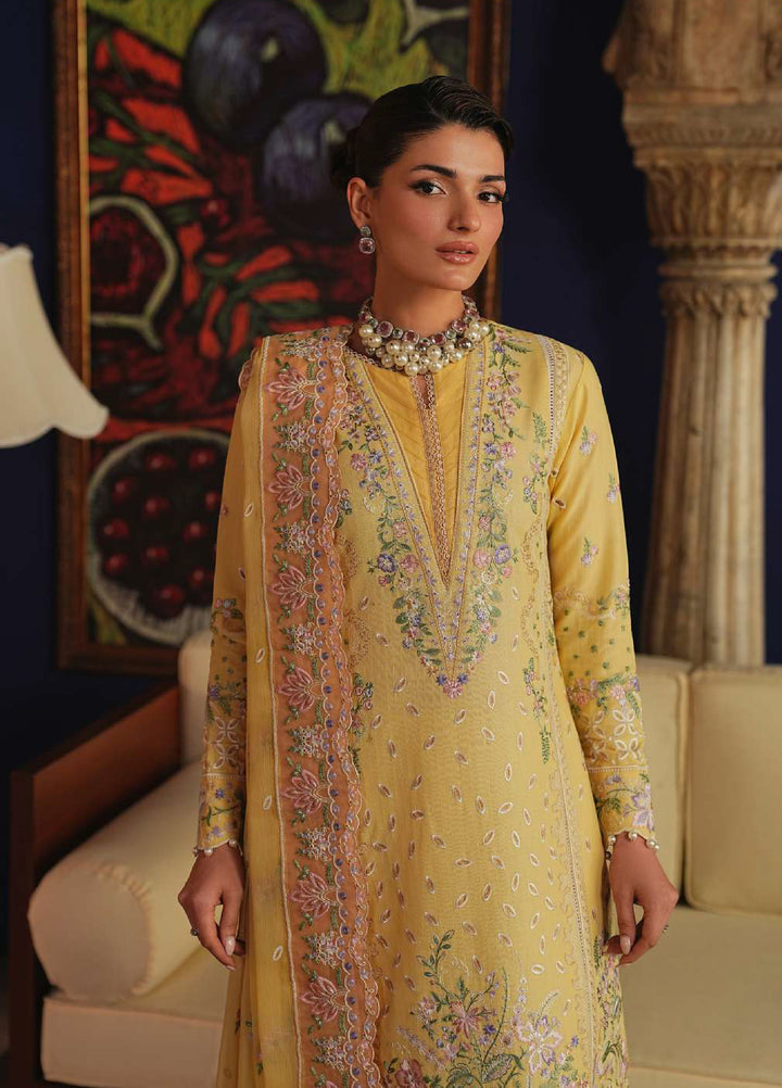 Gulaal Unstitched Embroidered Luxury Lawn 3 Piece Suit GL26USL SORAYAE LL-20 - Festive Collection