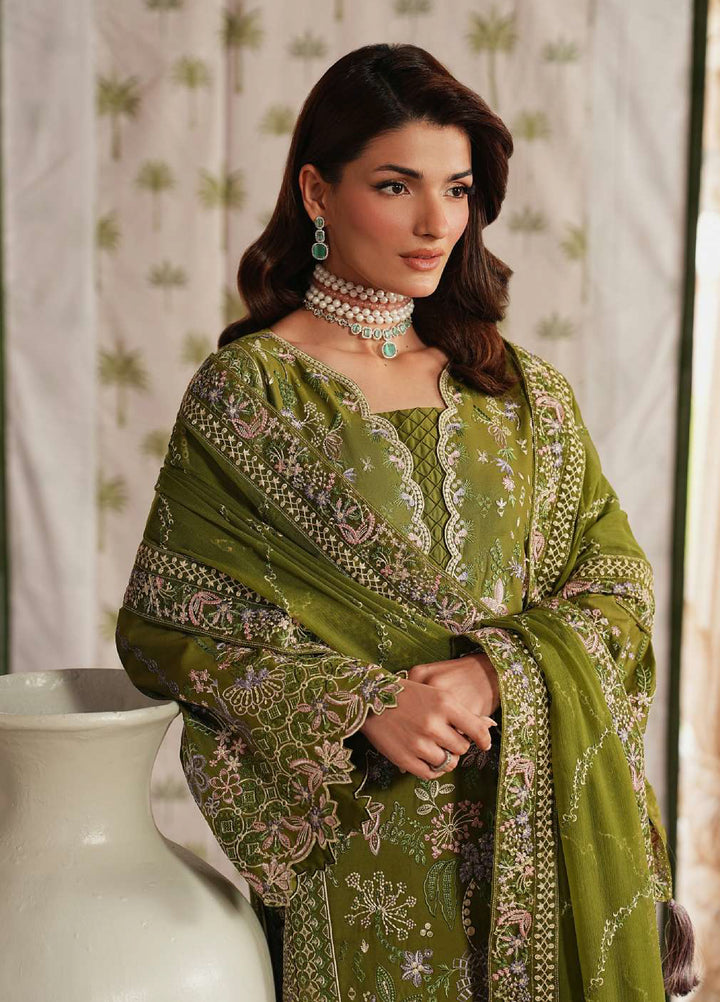 Gulaal Unstitched Embroidered Luxury Lawn 3 Piece Suit GL26USL LUMEVA LL-18 - Festive Collection
