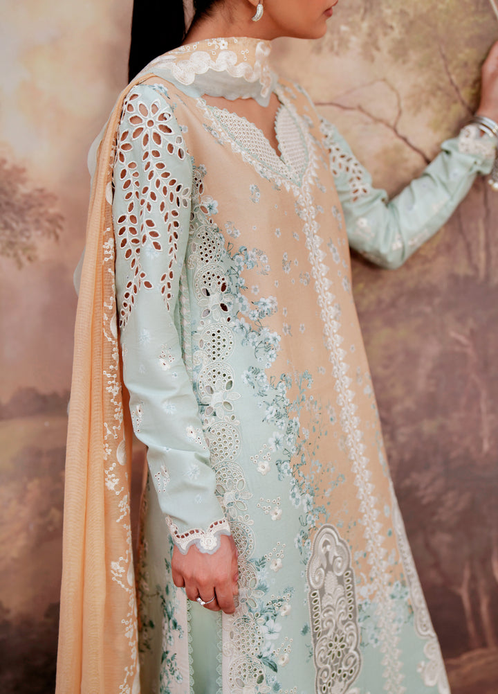 Sunspell by Afrozeh Unstitched Embroidered Lawn 3 Piece Suit AF26USL VELYRA ZWU-0114-3PO - Festive Collection