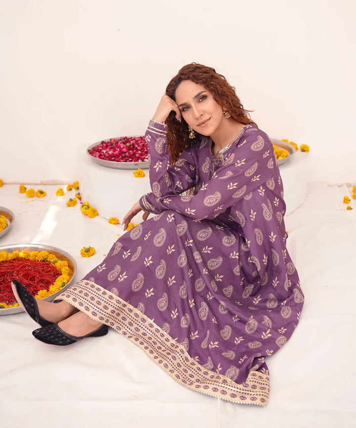 Dhaga Women Pret Printed 1 Piece Jacquard Aleira DHFF04 - Summer Collection