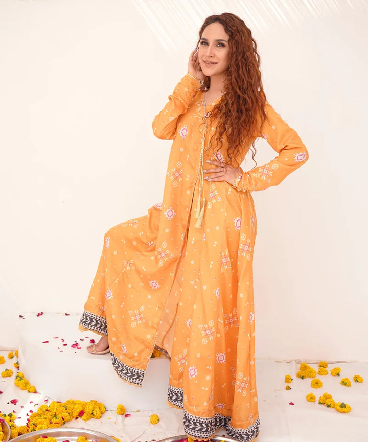 Dhaga Women Pret Printed 1 Piece Jacquard Jaipur DHFF09 - Summer Collection