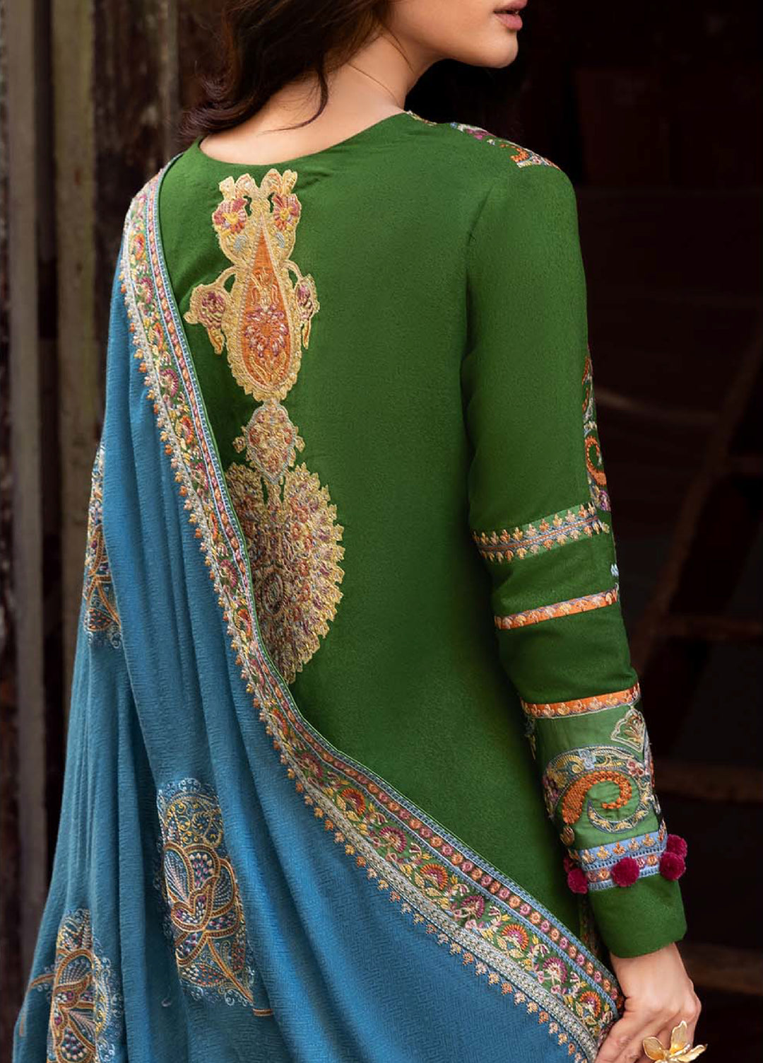 Lueur D Orient by Esmel Unstitched Karandi Suits 3 Piece EML25LW D-09 Nivalis - Winter Collection