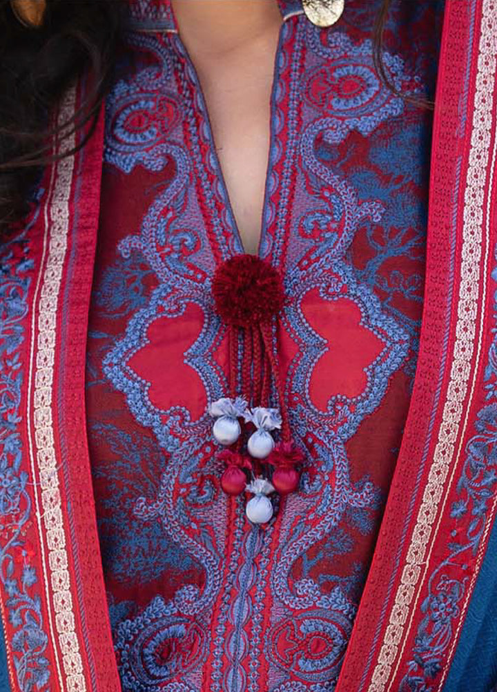 Lueur D Orient by Esmel Unstitched Viscose Suits 3 Piece EML25LW D-02 Althea - Winter Collection