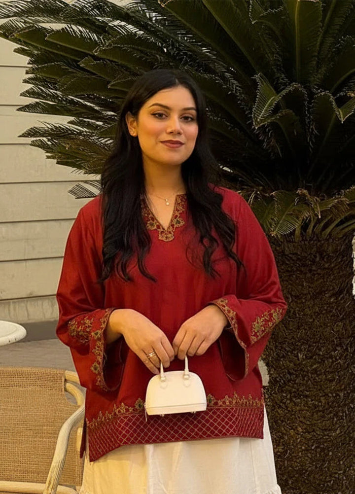 Urban Cut RTW Embroidered Lawn 1 Piece Flowy Shirt Casual Collection