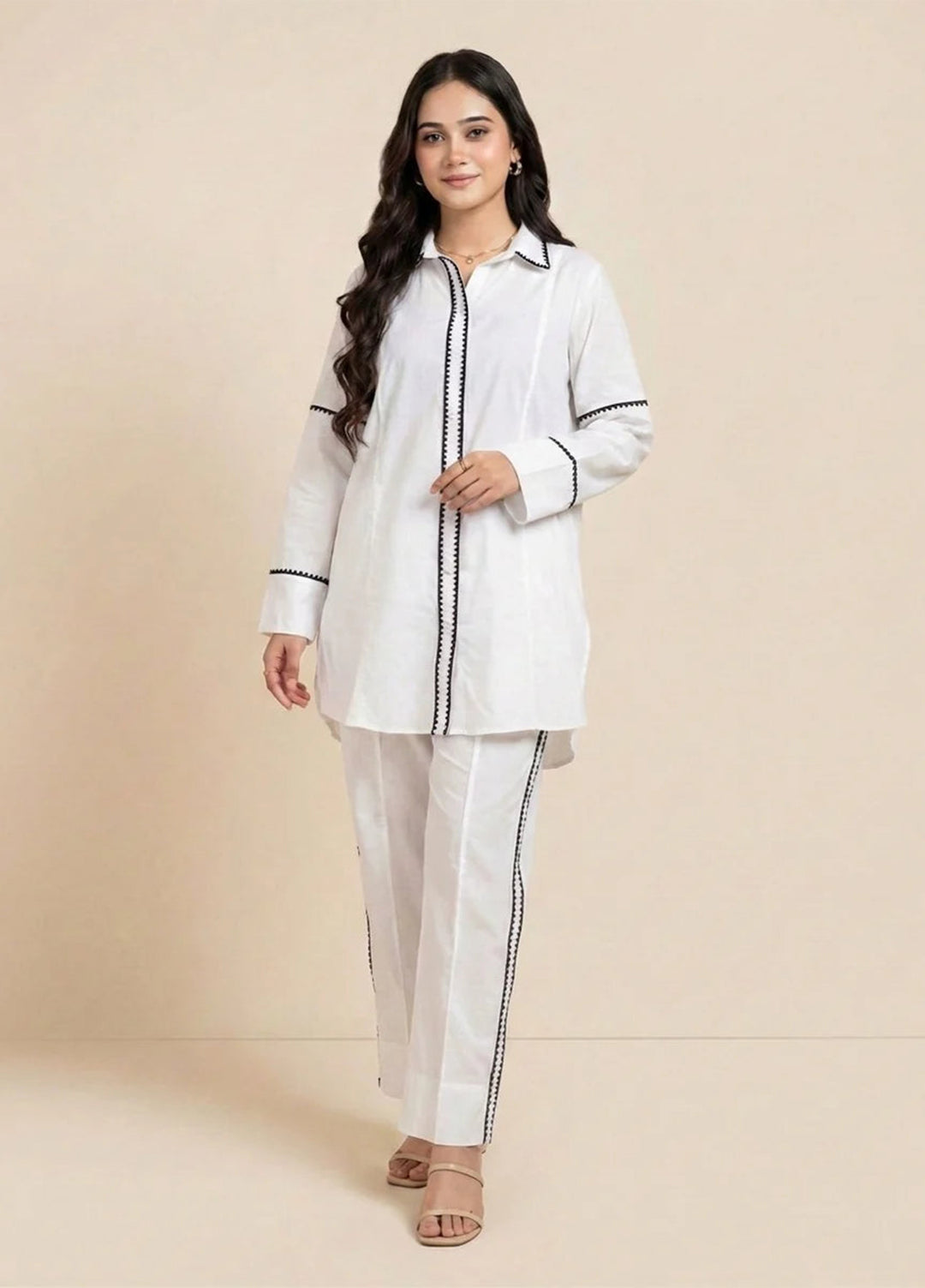 Urban Cut RTW Printed Cotton Co-Ord Sets Suit C-8 - Casual Collection