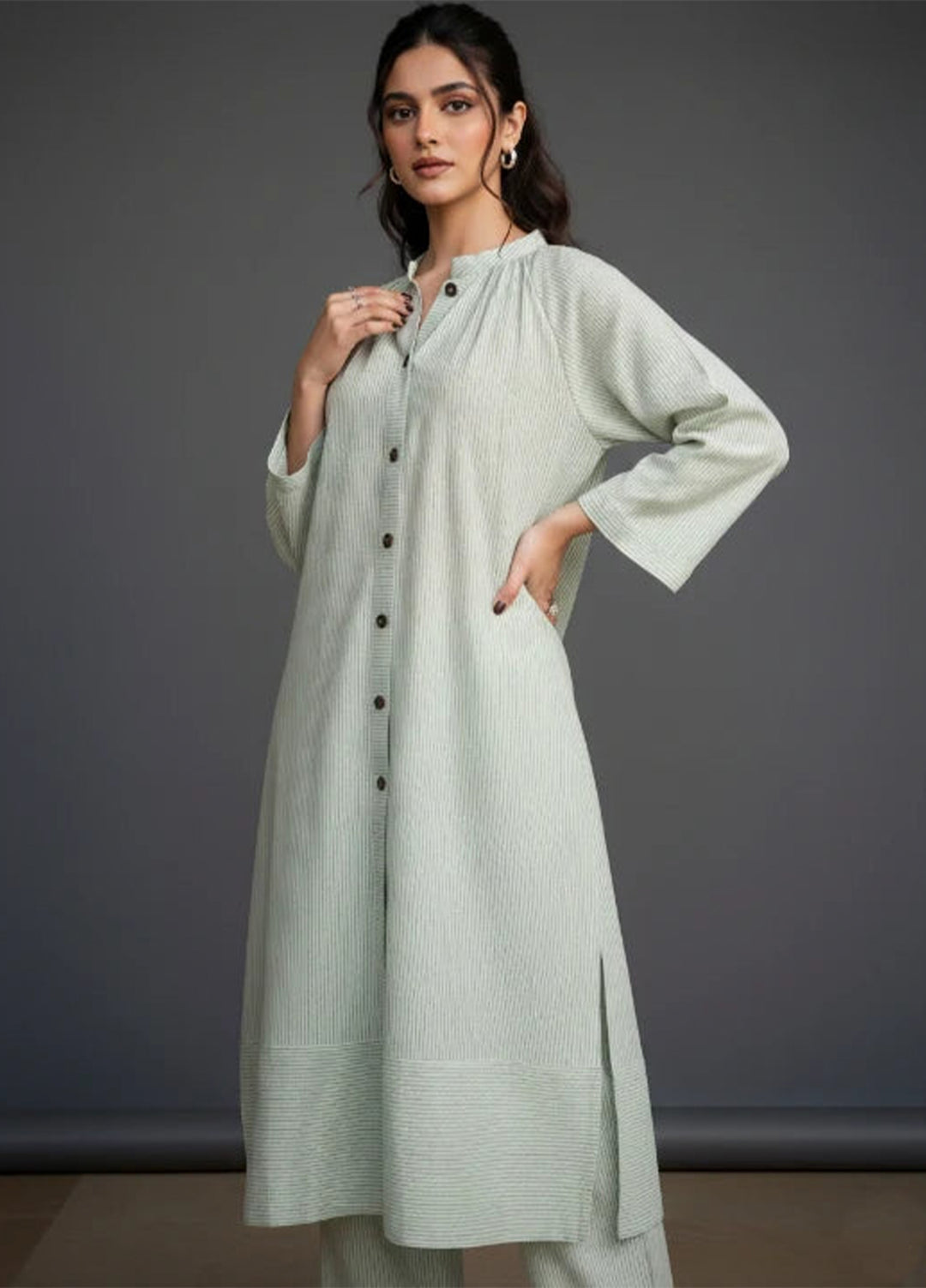 Urban Cut RTW Solids Cotton Co-Ord Sets Suit C-21 - Casual Collection