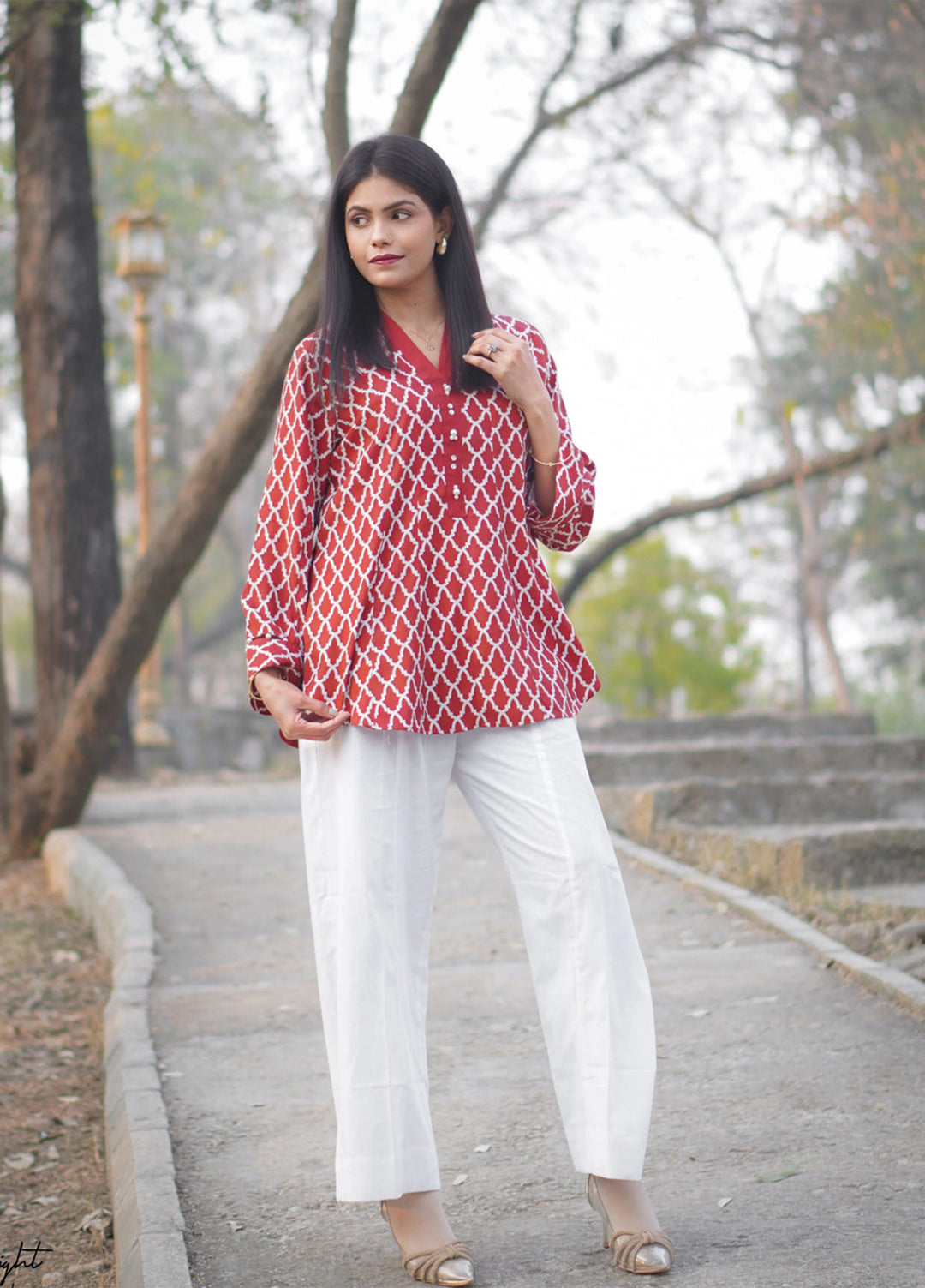 Urban Cut RTW Solids Cotton Co-Ord Sets Suit C-30 - Casual Collection